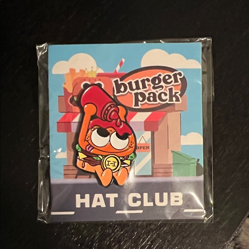 Burger Pack Pin